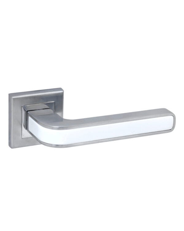 PIEZA Q360 SATIN CHROME-WHITE